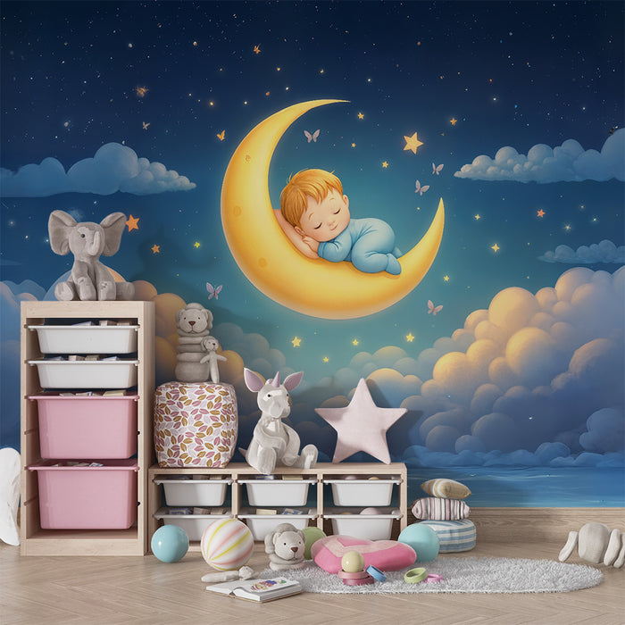 Detské tapety | Sladká hviezdna noc