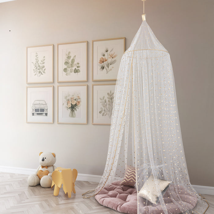 Papier peint chambre enfant | Fleurs vintage en tons neutres
