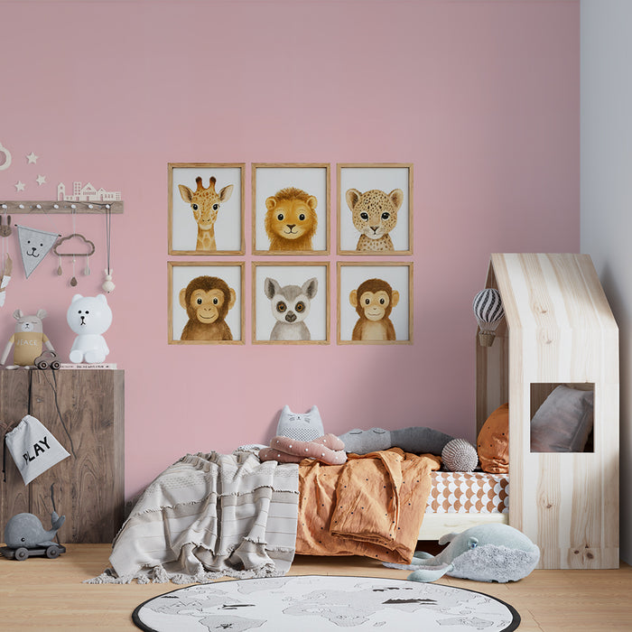 Tapeta s motívmi zvierat | Nástenne dekorácie pre detskú izbu