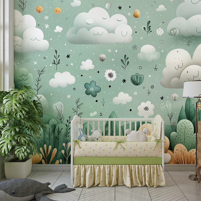 Pildiga metsatapet | Illustratiivne ja unistav disain