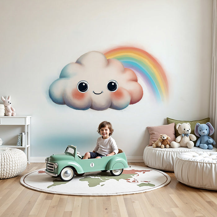 Skytapet sød sky | Regnbue og smil