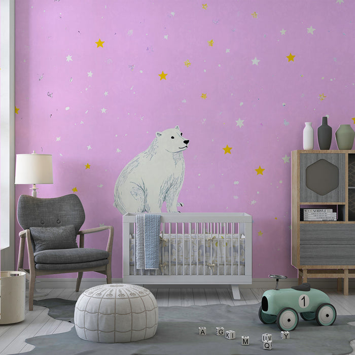 Tapet isbjørn | Et snev av stjernemagi