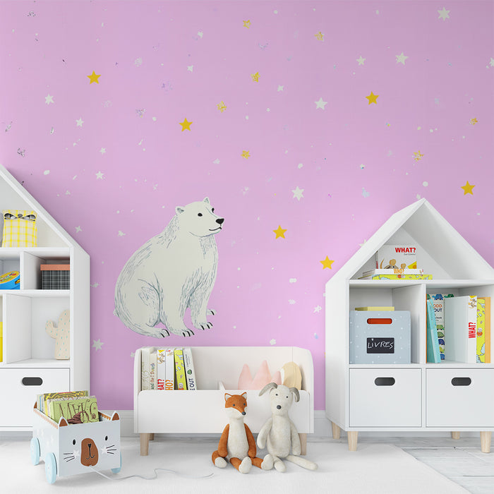 Tapet isbjørn | Et snev av stjernemagi