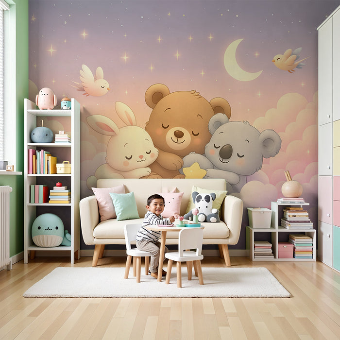 Tapéta édes állatok | Csillagos álom