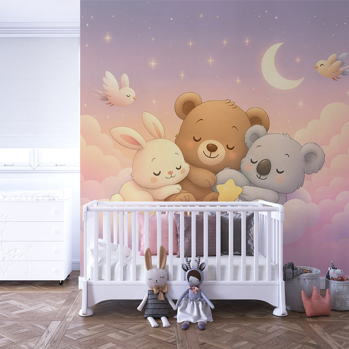 Tapéta édes állatok | Csillagos álom