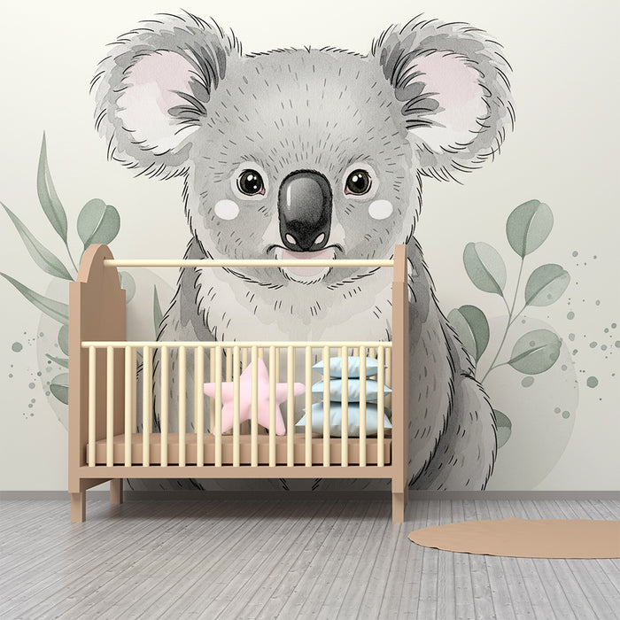 Beebitoapapüür – armas koala pehme lehestiku keskel