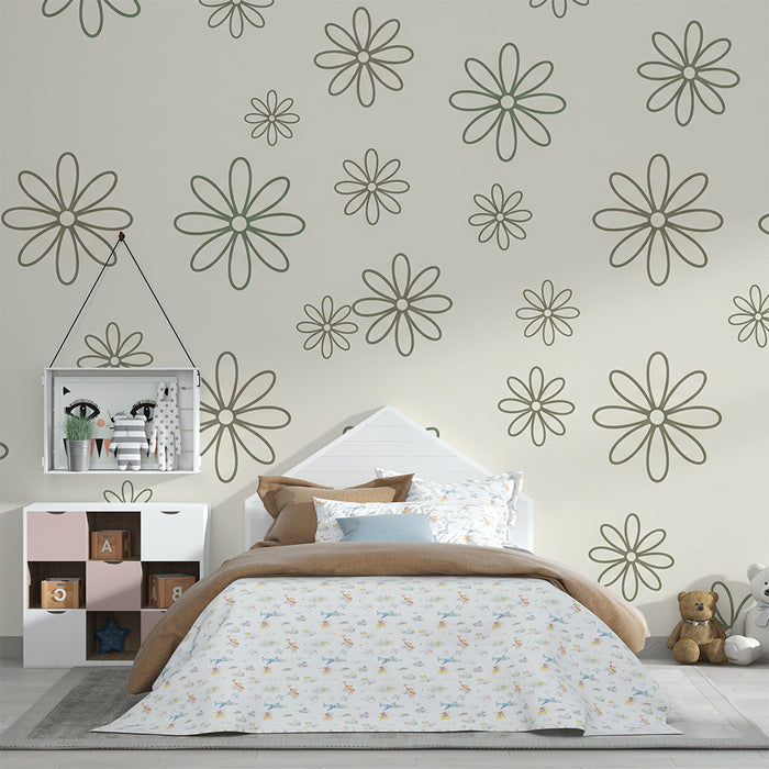 Barntapet | Små blomstervallar