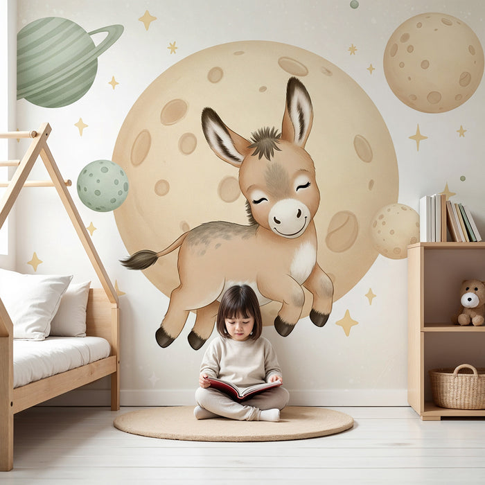 Barntapet | Åsna astronaut och planeter