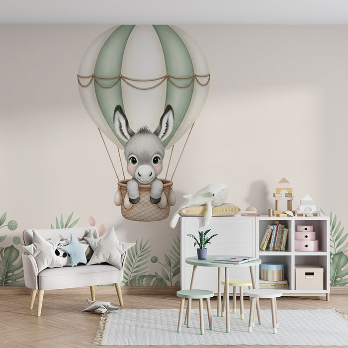 Barntapet | Åsna i en luftballong
