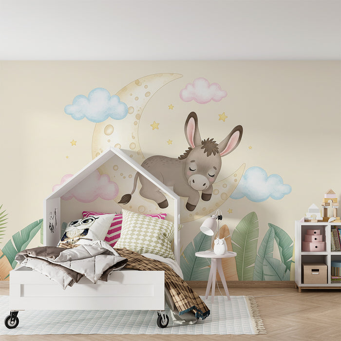 Barntapet | Sovande åsna på månen