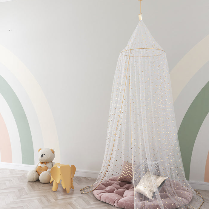 Babykamer behang | Zachte regenbogen in pasteltinten