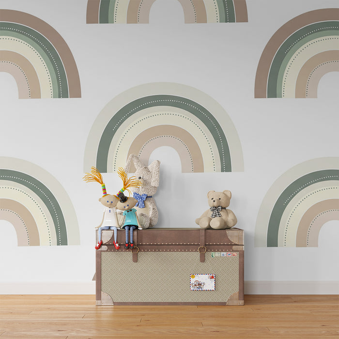 Tapet za detska staia | Duga v tri tsviata