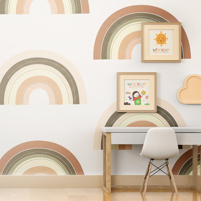 Tapet za detska staia | Duga v tri tsviata