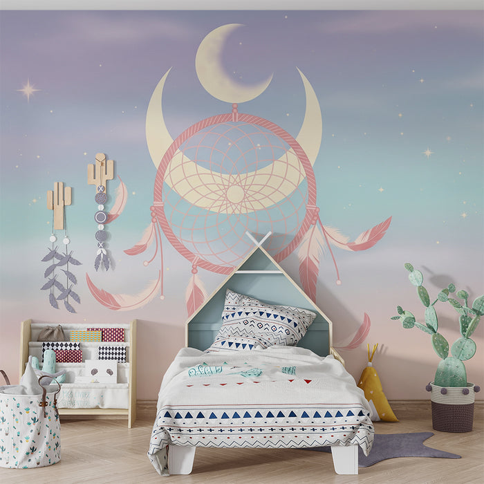 Papel de parede quarto bebê | Απαλό ονειροπαγίδα με παστέλ αποχρώσεις