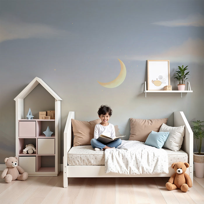 Papel de parede quarto bebê | Zvjezdano nebo i umirujuće planine