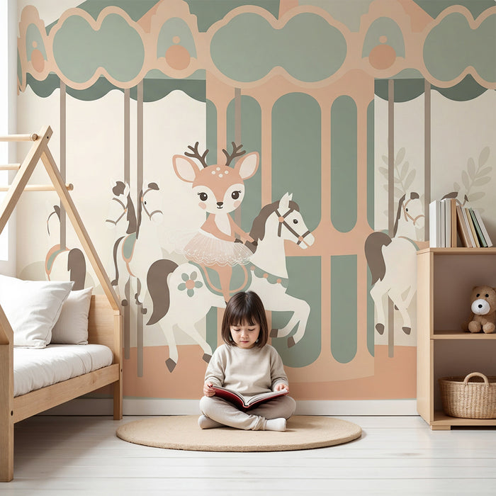 Barntapet | Dansare och förtrollande karusell