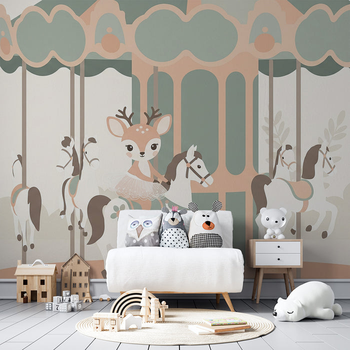 Barntapet | Dansare och förtrollande karusell