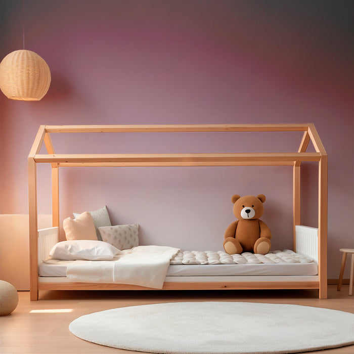 Papier peint chambre bébé | Dégradé de couleur bordeaux