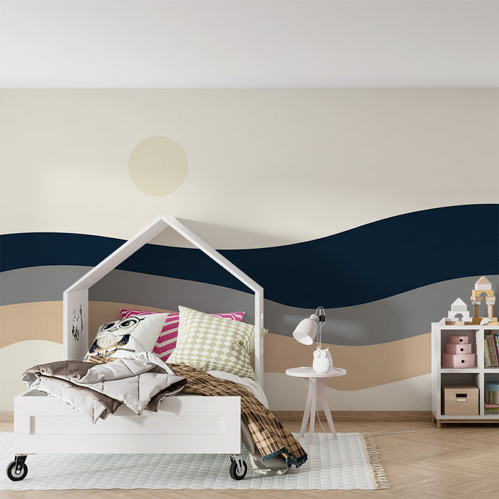 Paberi tapeet beebitoa | Õrnad lained ja rahustav õhkkond