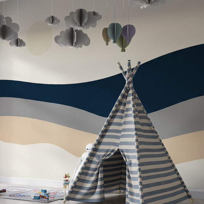 Paberi tapeet beebitoa | Õrnad lained ja rahustav õhkkond