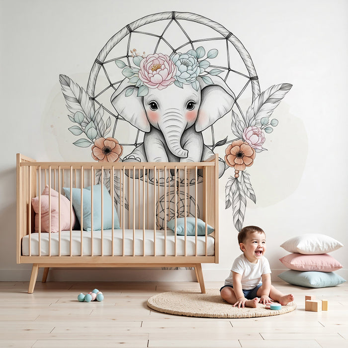 Paberi tapeet beebi tuba | Elevandi unenäopüüdis