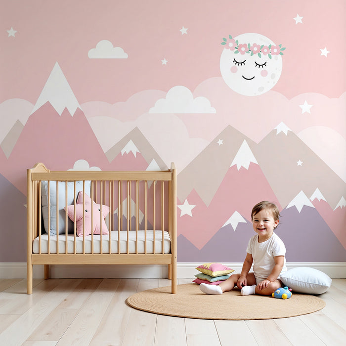 Paberi tapeet beebitoa | Mägede ja tähistatud taeva vahel