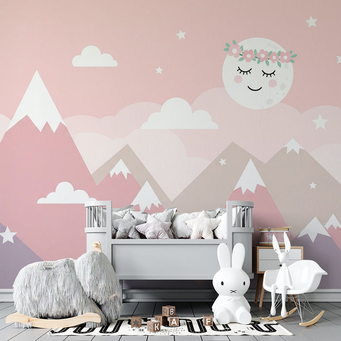 Paberi tapeet beebitoa | Mägede ja tähistatud taeva vahel