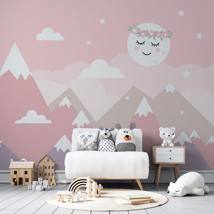 Paberi tapeet beebitoa | Mägede ja tähistatud taeva vahel