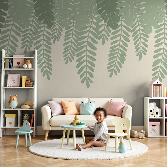 Carta da parati bambini | Fogli delicati e atmosfera rilassante