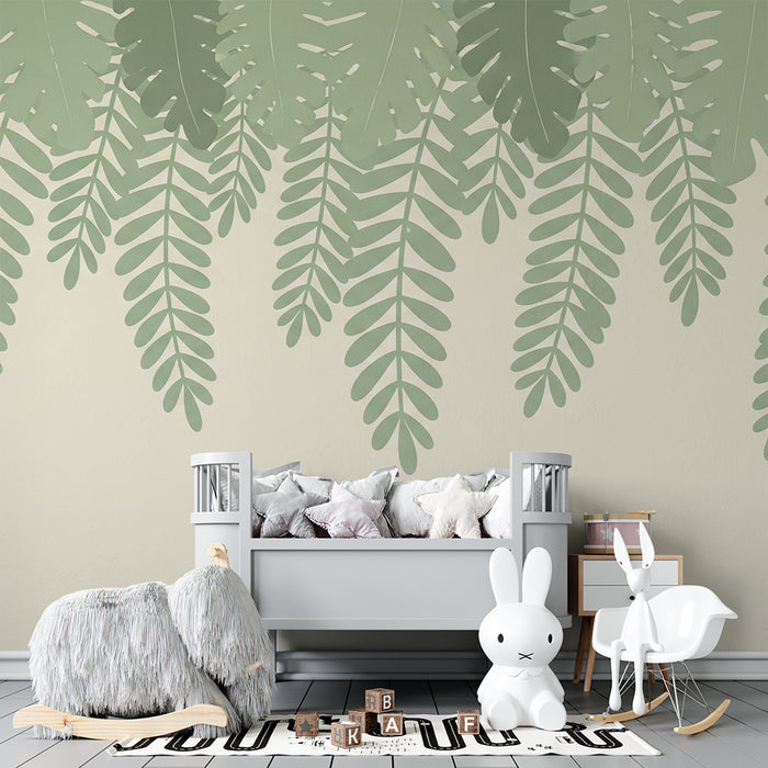 Carta da parati bambini | Fogli delicati e atmosfera rilassante