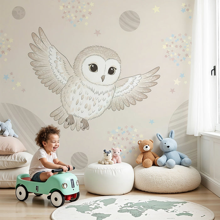 Barntapet | Magisk uggla och rymden