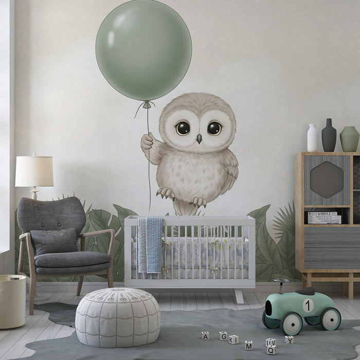 Paberi tapeet beebi tuba | Armas öökull palliga džunglis