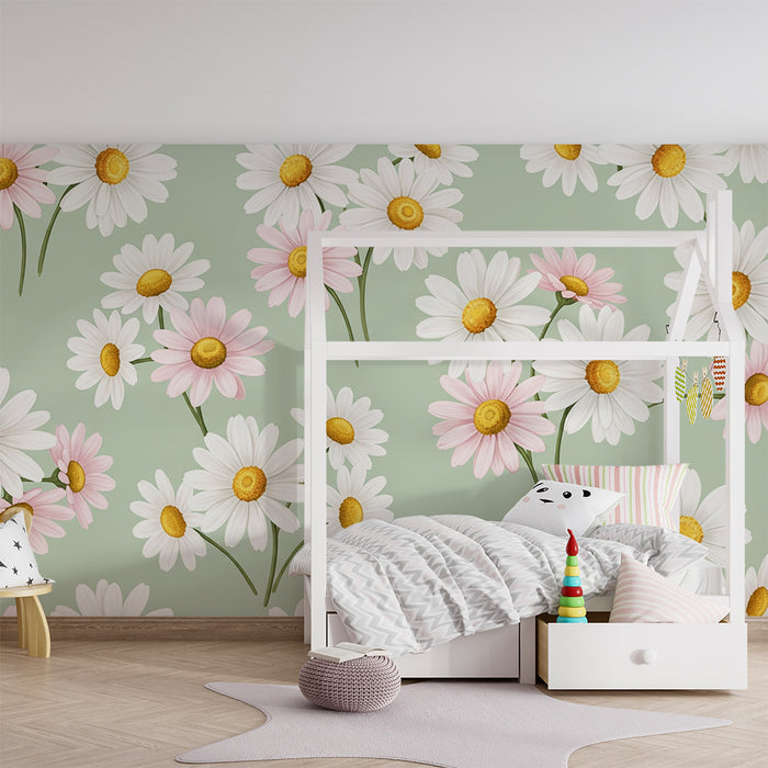 Papier de parede izba bábätka | Krásne púpavy na pastelovom pozadí