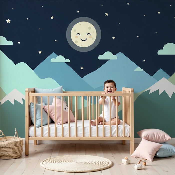 Papel de parede quarto bebê | Planine pod zvjezdanim nebom