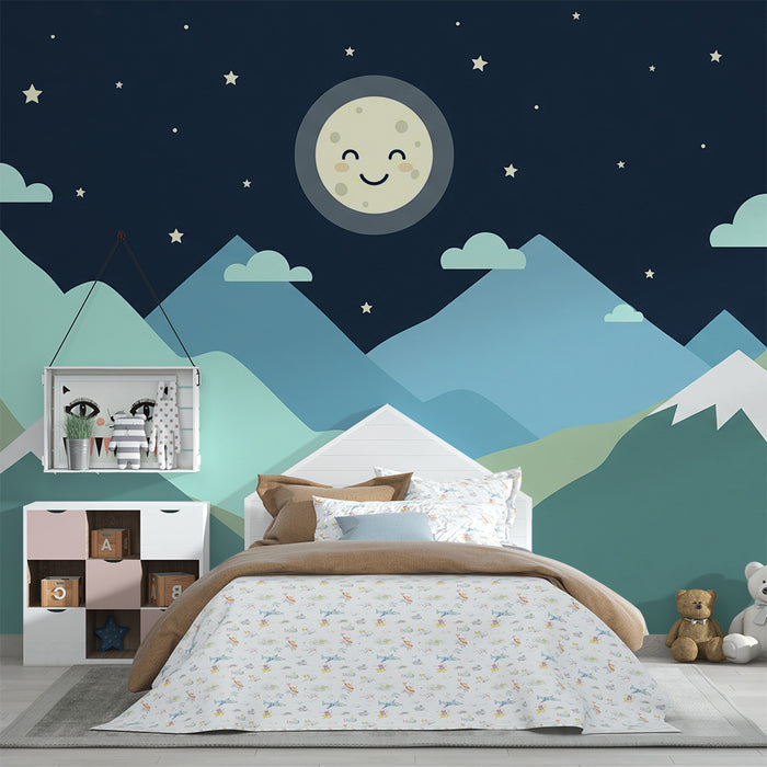 Papel de parede quarto bebê | Planine pod zvjezdanim nebom