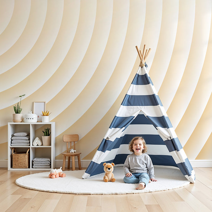 Lastenhuoneen tapetti | Lempeät ja rauhoittavat meriaallot