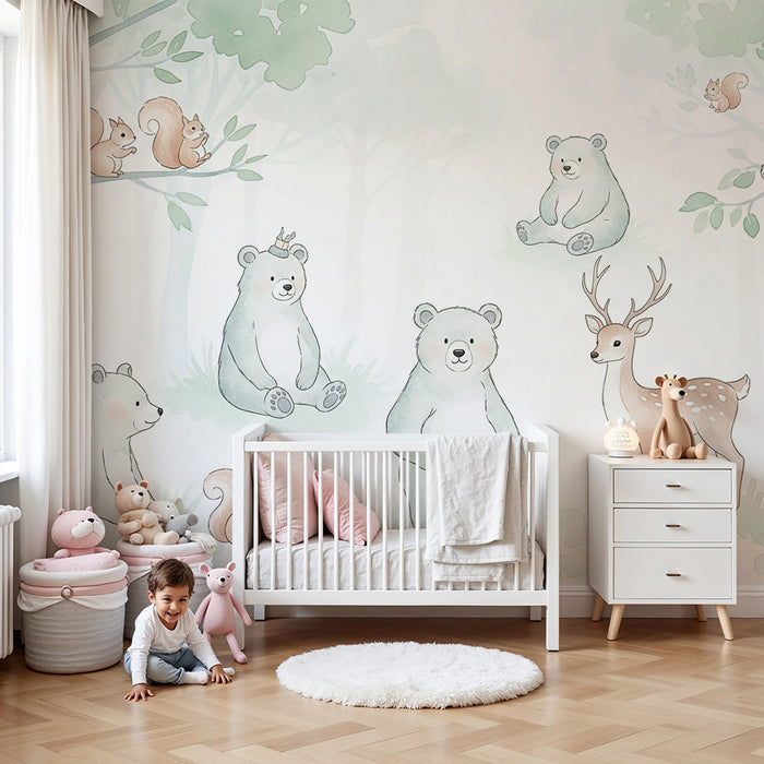 Barntapet | Björnar och skogs djur