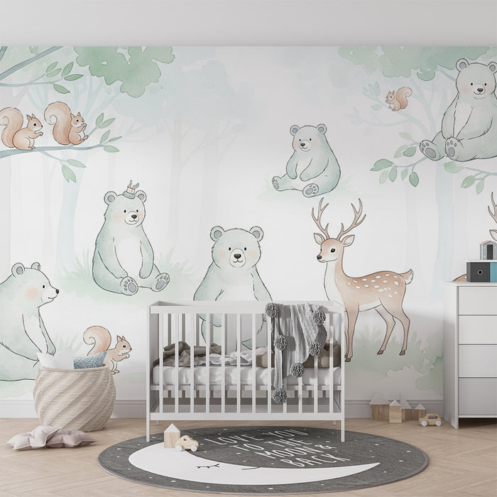 Barntapet | Björnar och skogs djur