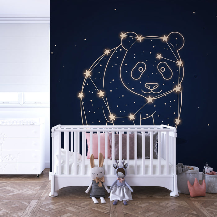 Barntapet | Stjärnpanda i natten
