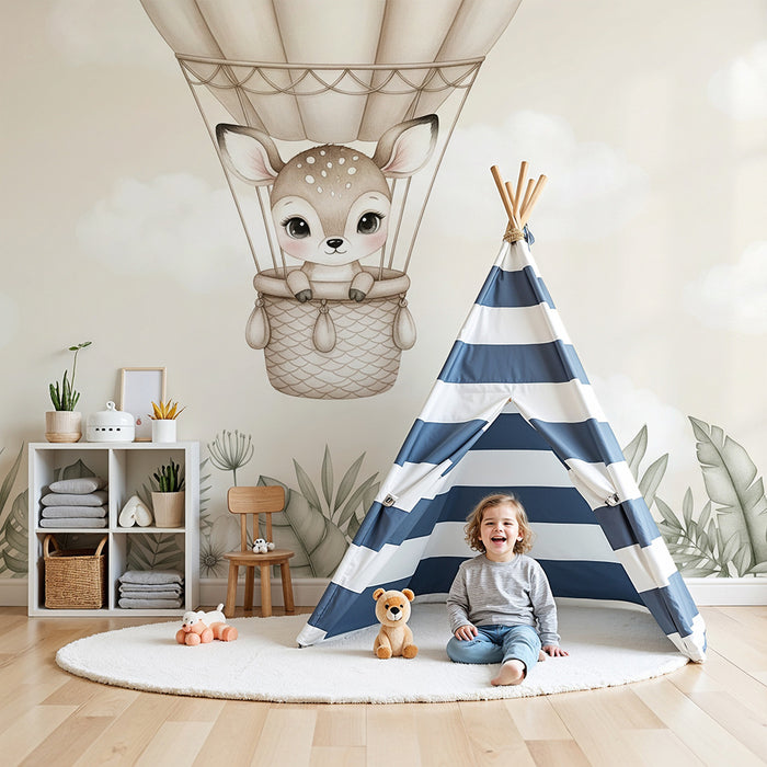 Tapet za detska staia | Malko daino v balon