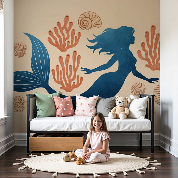 Tapety dla dzieci | Syreny i czarujące morskie tła
