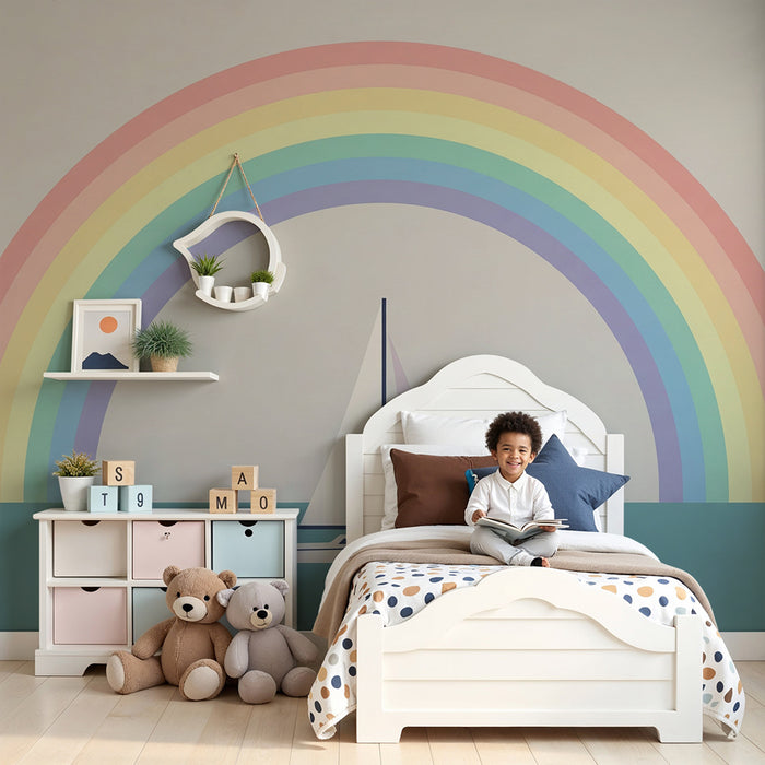 Papel de parede quarto bebê | Великобритания под пастелената дъга