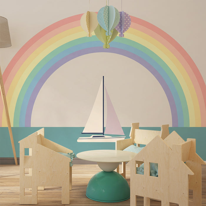 Papel de parede quarto bebê | Великобритания под пастелената дъга