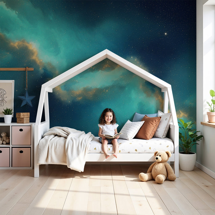 Barntapet | Genom rymden