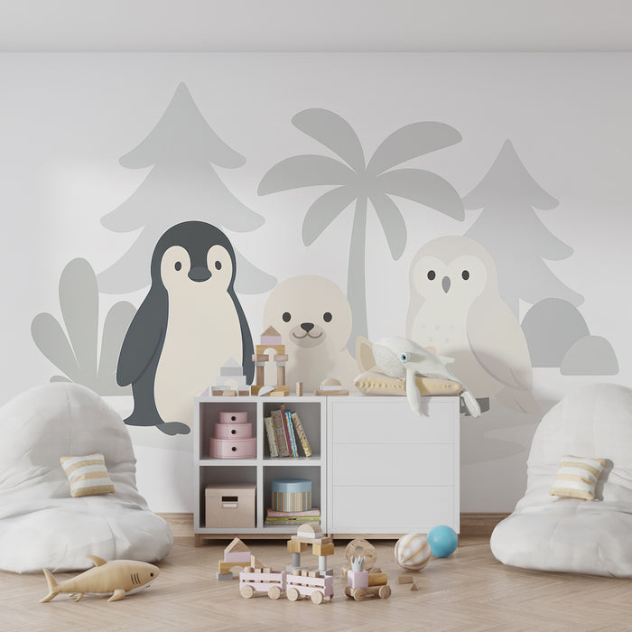 Papel de parede criança | Animais adoráveis na natureza