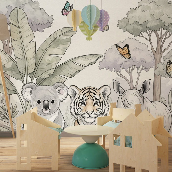Papel de parede criança | Animais selvagens e natureza