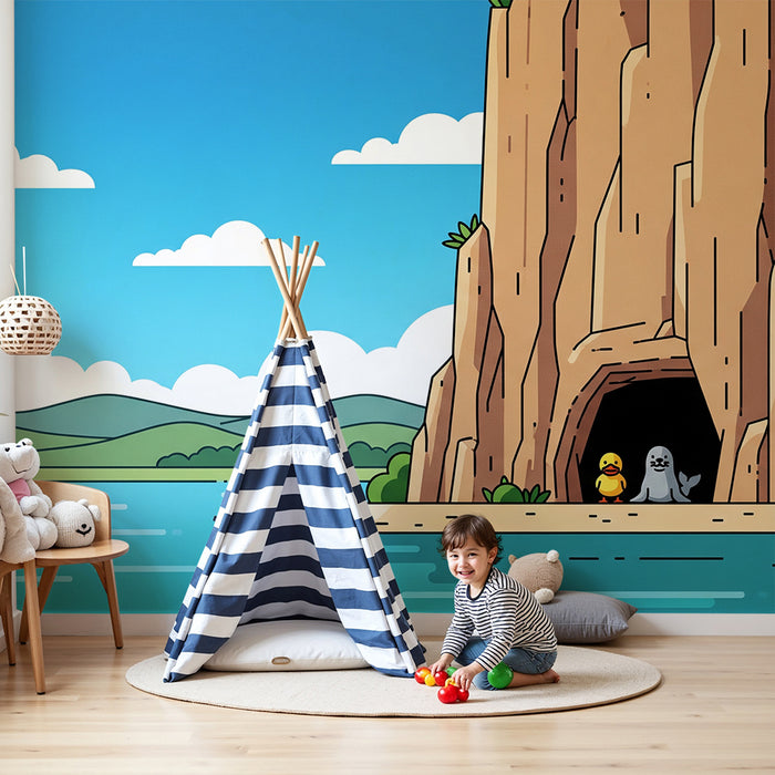 Barnetapet | Vann-eventyr med and og sel