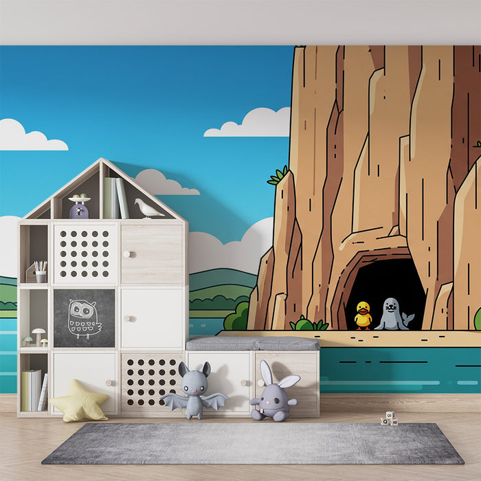 Barnetapet | Vann-eventyr med and og sel