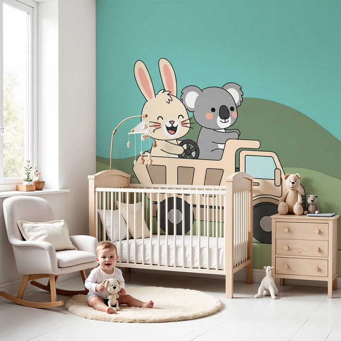 Barntapet | Äventyr i lastbil med en kanin och en koala