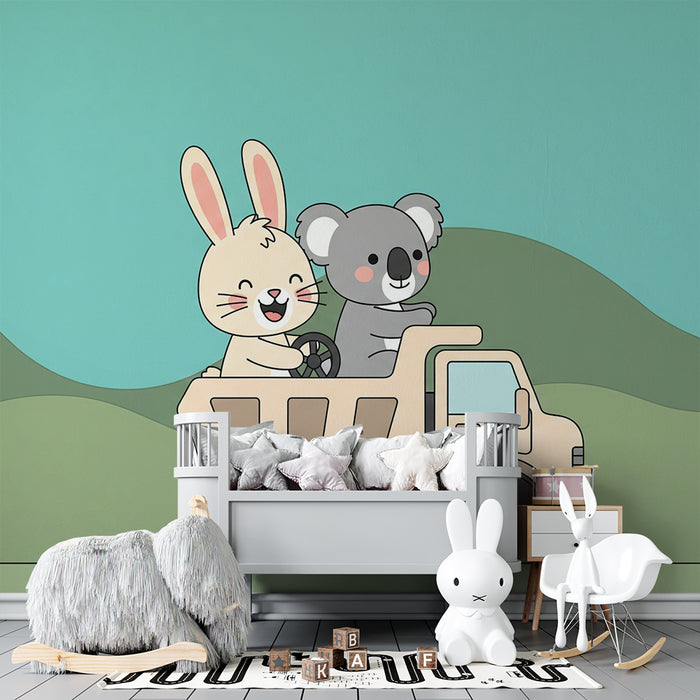 Barntapet | Äventyr i lastbil med en kanin och en koala